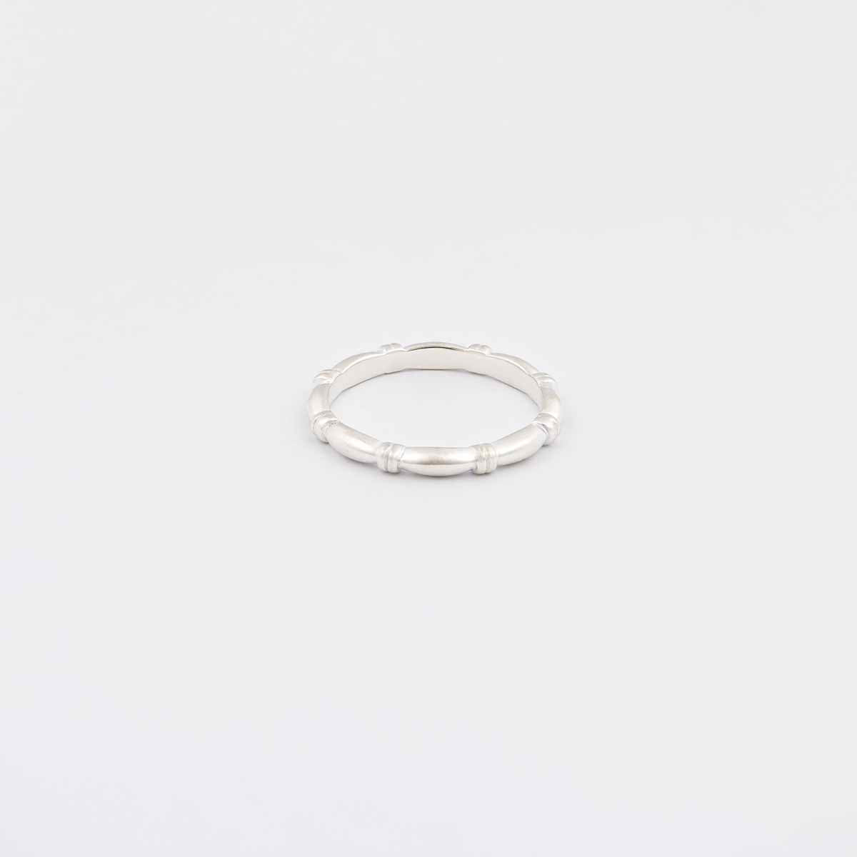 Silver Bamboo Ring