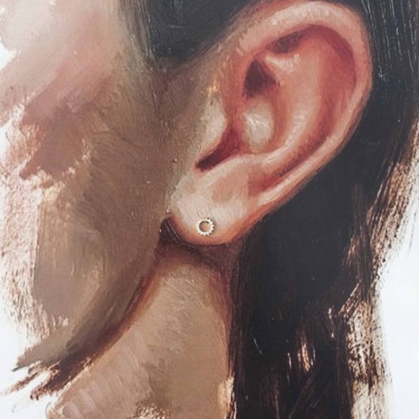 Circle Petite Studs