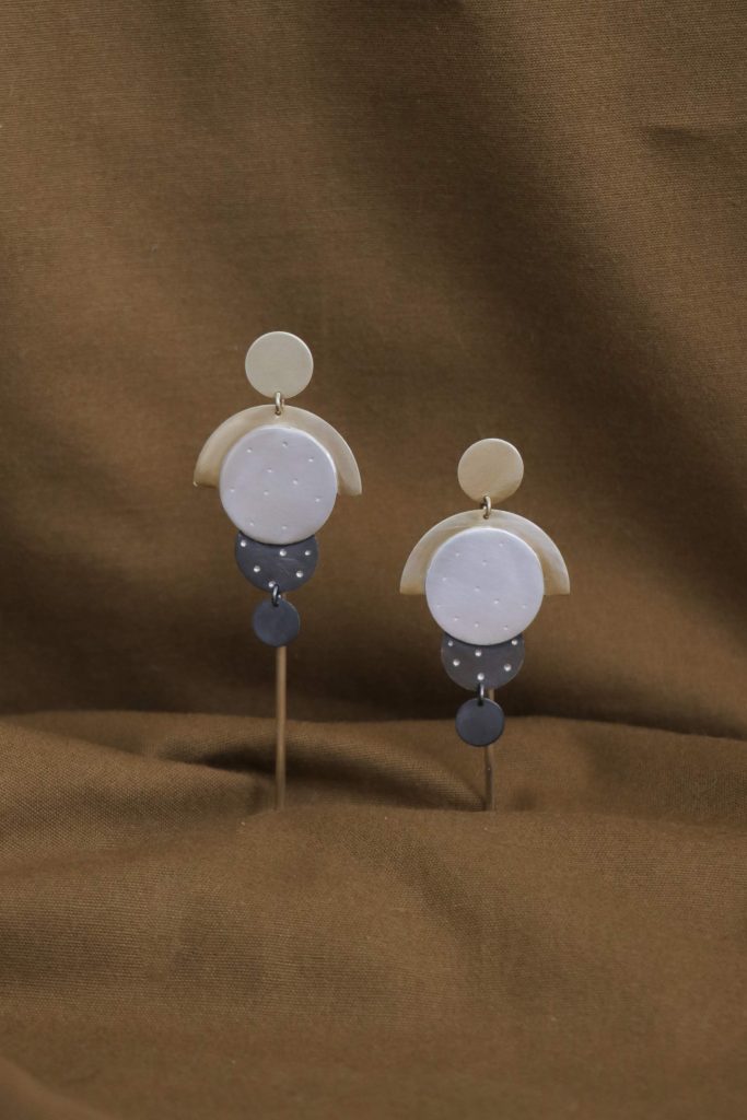 Gold & Silver Art Deco Discs