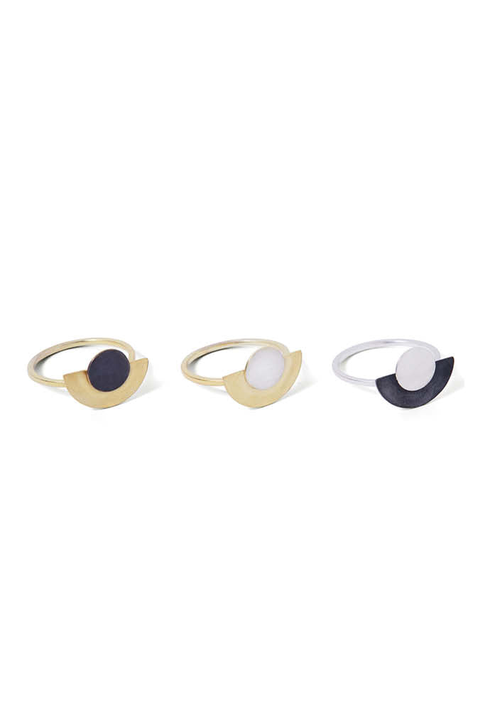 Disc & dot rings